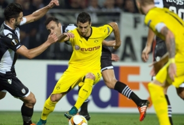 Video bàn thắng: PAOK 1-1 Dortmund (Vòng bảng Europa League)